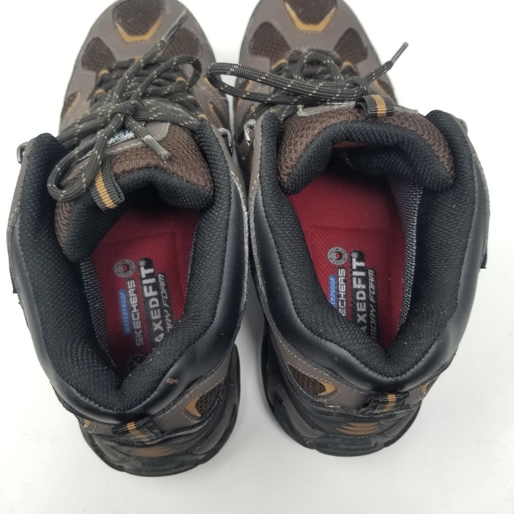 Skechers Work Blais Bixford ST Steel Toe Men's 12 Waterproof Hiking Boots 77054 - Picture 9 of 16